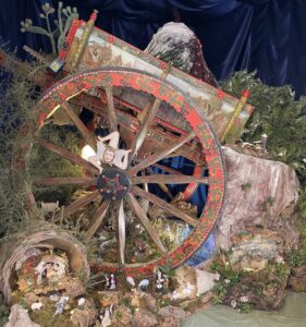 Presepe siciliano carretto
