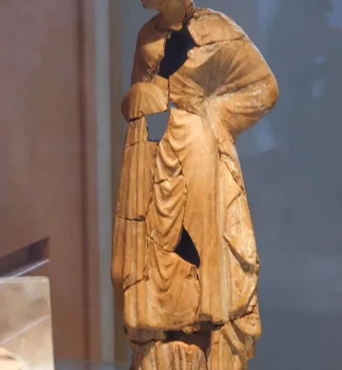 statua museo civico archeologico tamburino merlini mineo